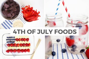 Easy & Healthy 4th Of July Recipe Ideas | Gluten-Free, Vegan | Healthy Grocery Girl