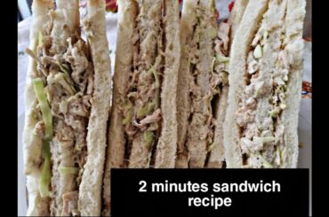 Chicken sandwich | easy sandwich recipe