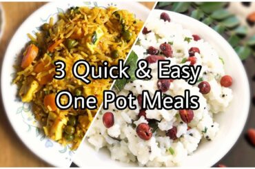 10 Minute Meals Recipes | One Pot Meals Vegetarian | Easy Dinner Recipes Vegetarian Indian