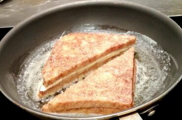 Chessy French Toast with Cinnamon & Healthy Wheat Bread