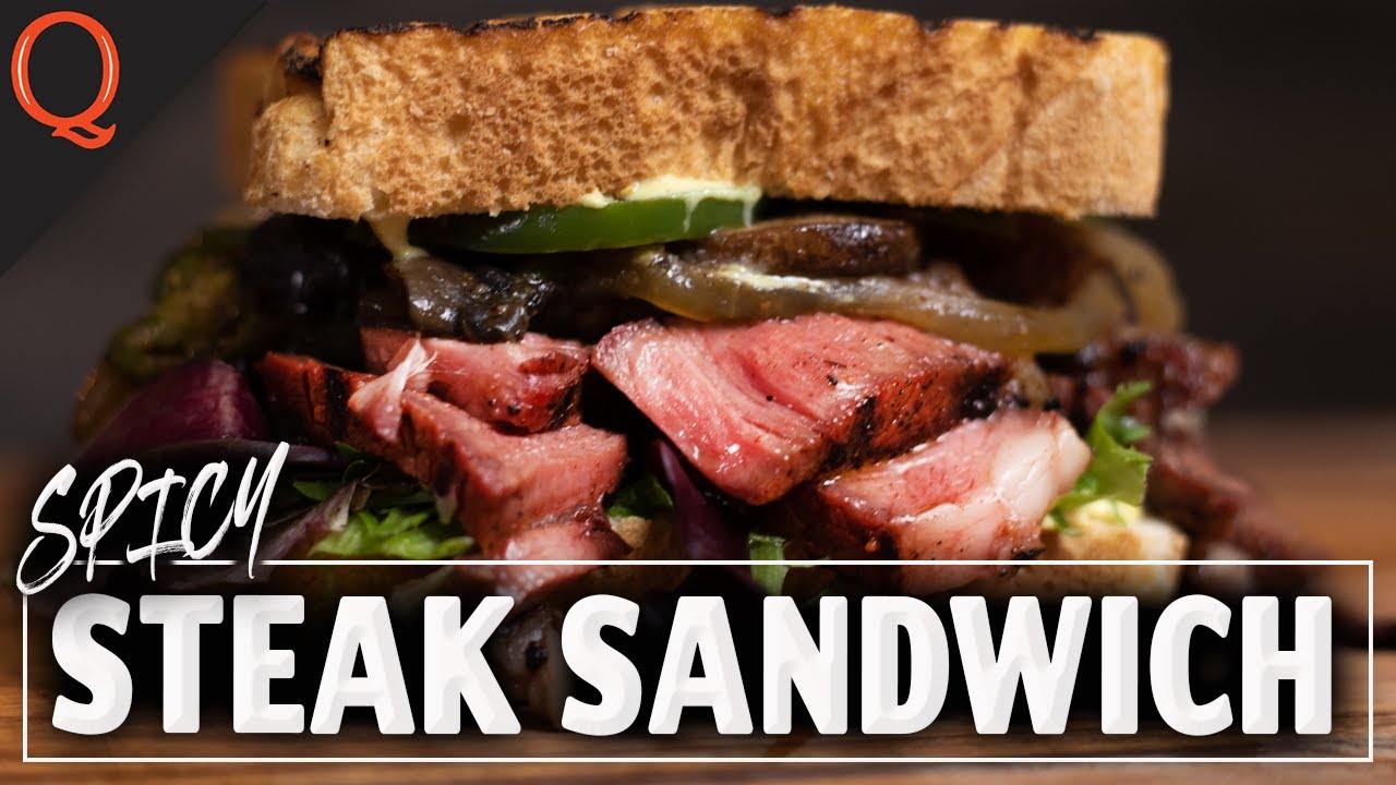 The Spicy Redneck Ribeye STEAK Sandwich | Ft. Kosmos Q The Spicy Redneck Ribeye STEAK Sandwich | Ft. Kosmos Q