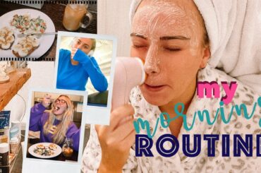 My Morning Routine | FAT BLASTING leg workout!! Healthy breakfast & Coffee recipe!