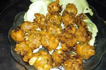 Crispy Cabbage Bites | Evening Snacks Recipe | Easy Snacks Recipe | Cabbage Pakoda |Kanjiyum Payaru