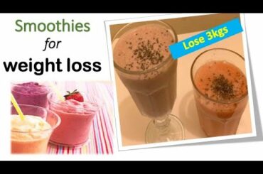 #weightloss    Healthy Weight Loss Smoothie recipes| Loss 3kgs in a week