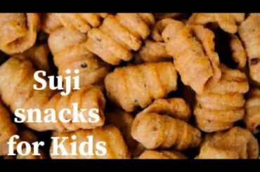 Easy Suji Snacks Recipes For Kids റവ കൊണ്ട് ഈസിയായി ഒരു 4 മണി പലഹാരം ഉണ്ടാക്കാം || Rava recipes||