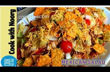 healthy taco salad recipe, how to make Mexican Salad,healthy taco salad bowl by #noory