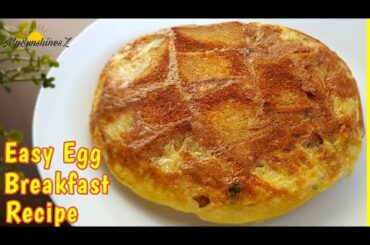Easy Egg Breakfast | Evening Snacks | Egg Recipes