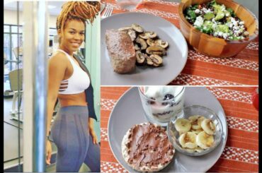 WHAT I EAT IN A DAY | Healthy Meals + WORKOUT ROUTINE Fall Fitness