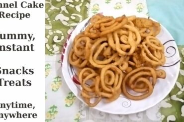 Funnel Cake Cookie Recipe Quick Easy Snacks Sweets Treats Tutorial