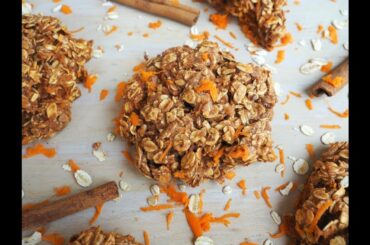 Breakfast Recipe: Healthy Carrot Cake Breakfast Cookies by Everyday Gourmet with Blakely