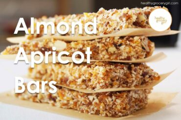 Fall Recipe Series: Almond Apricot Bars | Quick Healthy Breakfast Recipe | Healthy Grocery Girl Show