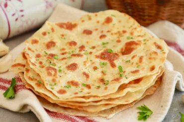 3 Ingredient Flatbread Recipe - Gemma's Bigger Bolder Baking