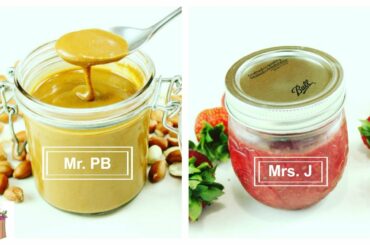 Easy & Healthy Peanut Butter & Jelly | The Mushroom Den