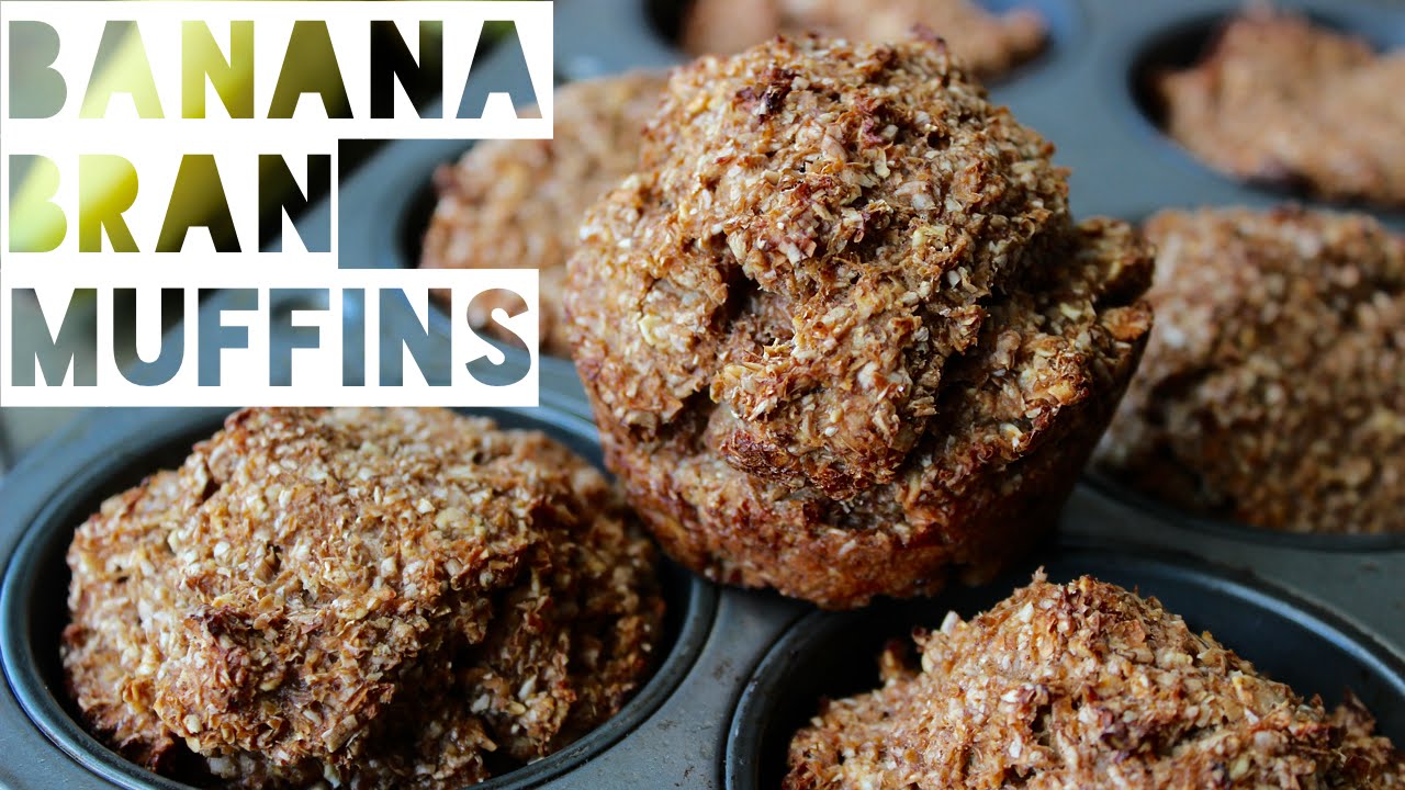 Healthy Muffins Recipe | How To Make Low Fat Banana Bran Muffins Healthy Muffins Recipe | How To Make Low Fat Banana Bran Muffins
