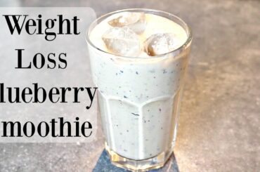 My weight loss healthy breakfast smoothie