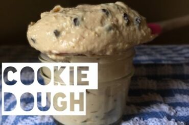 Healthy Cookie Dough Recipe | How To Make Low Fat High Protein Cookie Dough