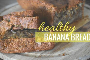 HEALTHY BANANA BREAD RECIPE | JENNIFER QUAN