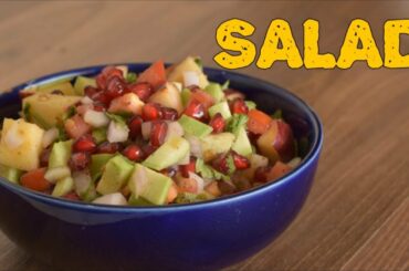 Healthy Salad Recipe | How to make salad in 5 min | Quick Salad Recipe by Shree's Recipes