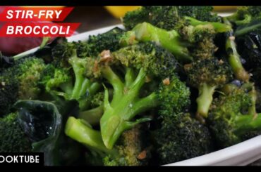 Homemade Stir-Fry Broccoli | Broccoli Stir Fry Recipe | Stir Fried Broccoli