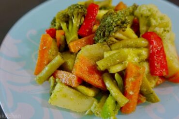 ভাপত দিয়া শাক-পাচলিৰ চালাদ ওজন কমোৱাৰ কাৰণে /Healthy Salad recipe for weight loss diet