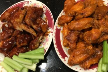 Chicken Wings (oven baked healthy wings) بال مرغ