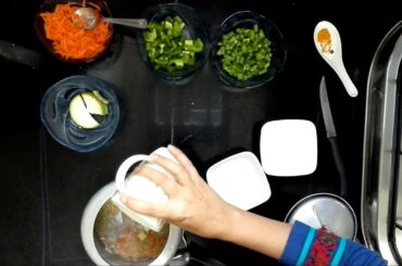 Indian Healthy Baby food Recipe -Moong Dal Vegetable Khichdi for babies (6-9 months+) (No salt)