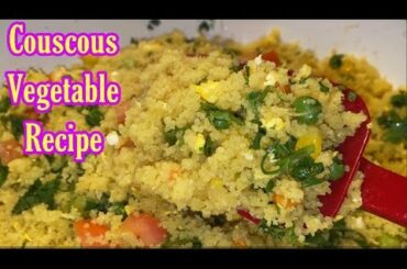 Couscous Vegetable Recipe | Healthy Couscous Recipe | Bangladeshi Recipe