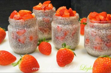 PUDDING DE CHÍA DESAYUNO SALUDABLE SIN AZÚCAR / CHÍA PUDDING HEALTHY BREAKFAST IDEA