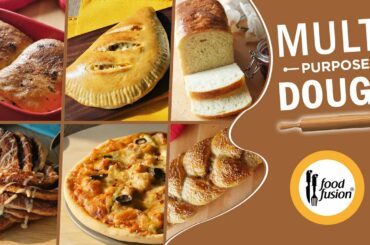 Multi-Purpose Dough (Without egg)  Recipe By Food Fusion