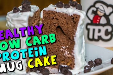 Healthy Low Carb PROTEIN Mug Cake Recipe