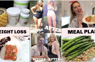 WHAT I EAT IN A DAY // TO LOOSE WEIGHT// HERBALIFE NUTRITION WEIGHT LOSS // MEAL PLAN IDEAS