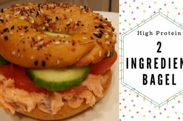 Healthy 2 Ingredient Bagel Recipe