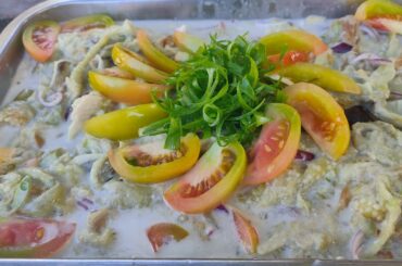 Grilled Some Eggplant and make A healthy Salad/ The best version of  Eggplant Salad