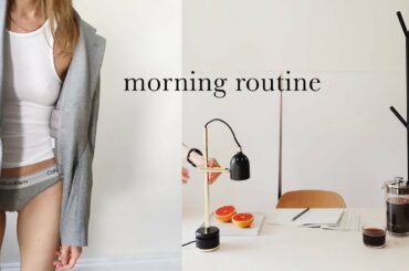 My London Morning Routine (healthy breakfast / productive / vegan skincare / staying fit)