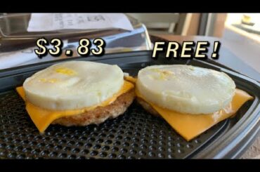 BOGO KETO SANDWICH at McDonald’s