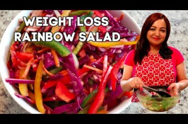 Rainbow Salad Recipe best for Weight Loss diet