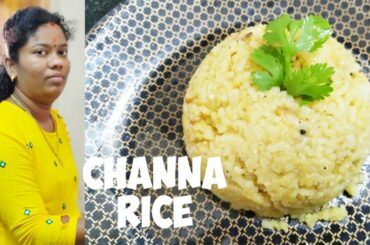 Healthy Lunch box recipe//Channa rice// kitmak channel