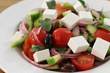 Greek Salad Recipe | How to Make Greek Salad