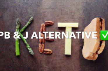 EASY PB&J Sandwich Alternative (Keto/Low-Carb friendly) How to make!
