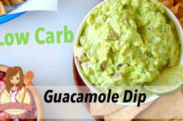 Low Carb Guacamole Avocado Dip recipe - Healthy Snack // Daily Delicious