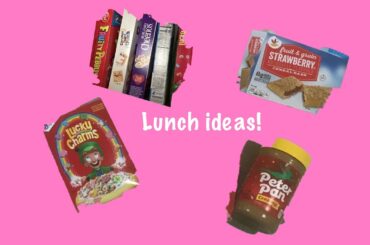 Lunch ideas!  | Ava Watson *bagel