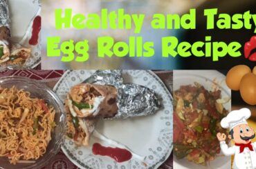 अंडे और ढ़ेर सारी सब्जियों से बनाएं सेहतमंद नाश्ता, healthy breakfast recipe,Eggroll recipe ,EGGROLL