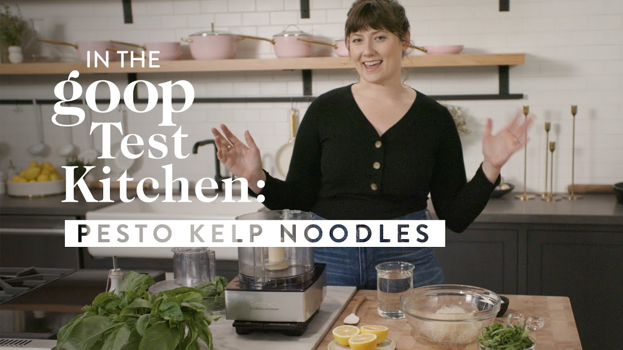 Pesto Kelp Noodles Recipe | 2020 Detox Recipes In The goop Test Kitchen Pesto Kelp Noodles Recipe | 2020 Detox Recipes In The goop Test Kitchen