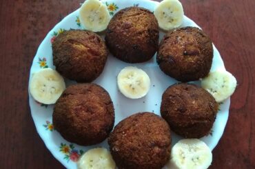 கோதுமை மாவில் பத்தே நிமடத்தில் சுவையான ஈவினிங் ஸ்னாக்ஸ்Evening Snacks Recipes In Tamil-Banana cutlet