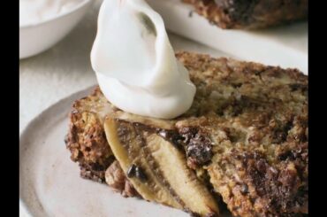 Glenisk Banana, Walnut & Dark Chocolate Bread