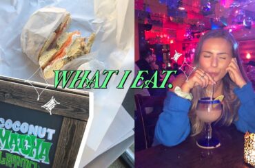 what I eat in a day NYC (healthy meals out)