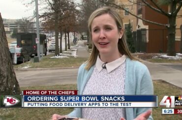 Ordering Super Bowl snacks