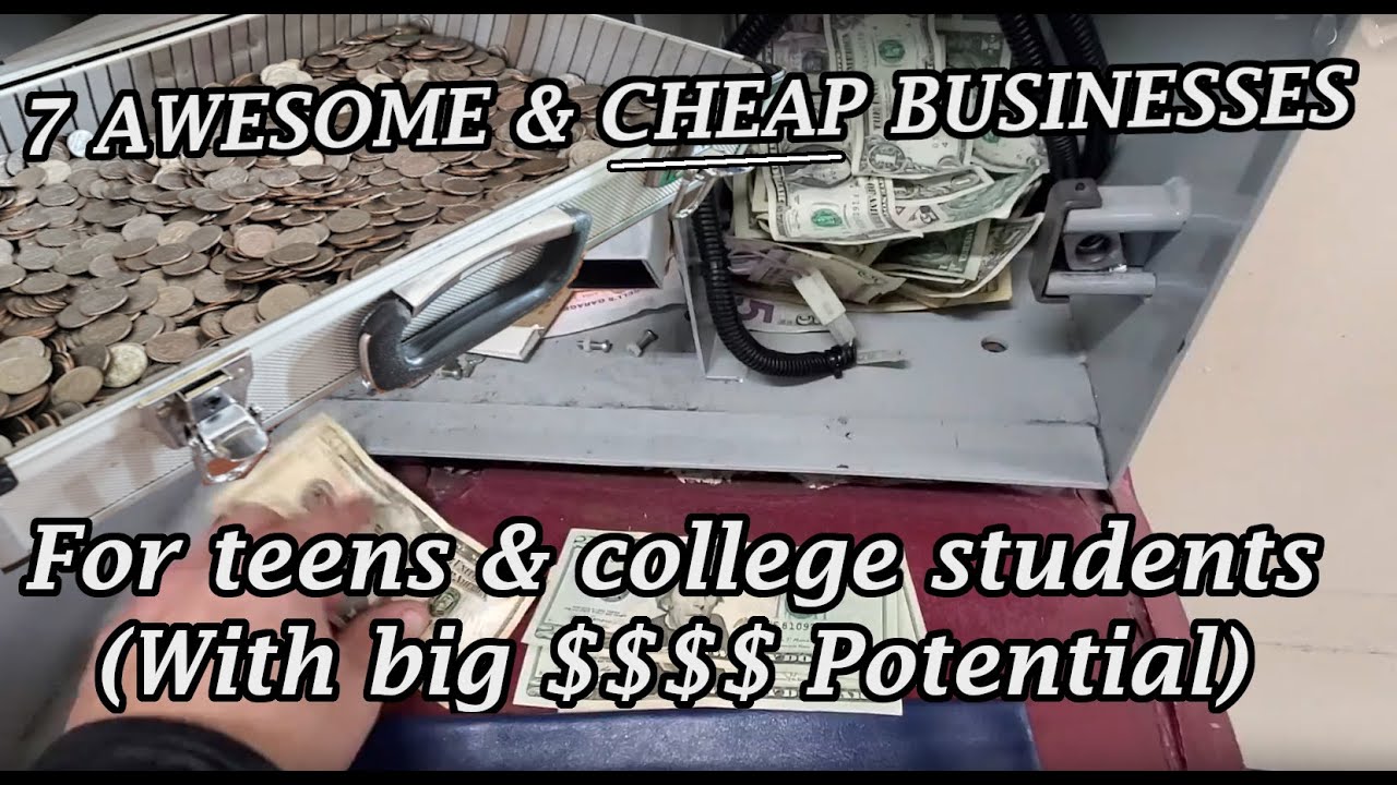 6 Great businesses teens can start NOW with low/no startup costs 6 Great businesses teens can start NOW with low/no startup costs