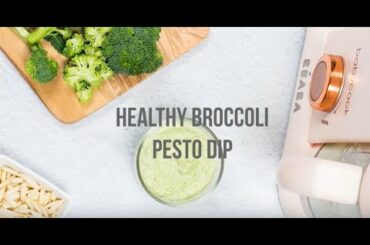 HEALTHY BROCCOLI PESTO DIP/ BABY FOOD WEANING RECIPES/ BEABA