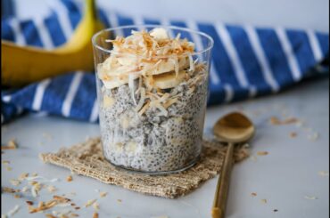 Breakfast Recipe: Banana Coconut Chia Seed Pudding by Everyday Gourmet with Blakely